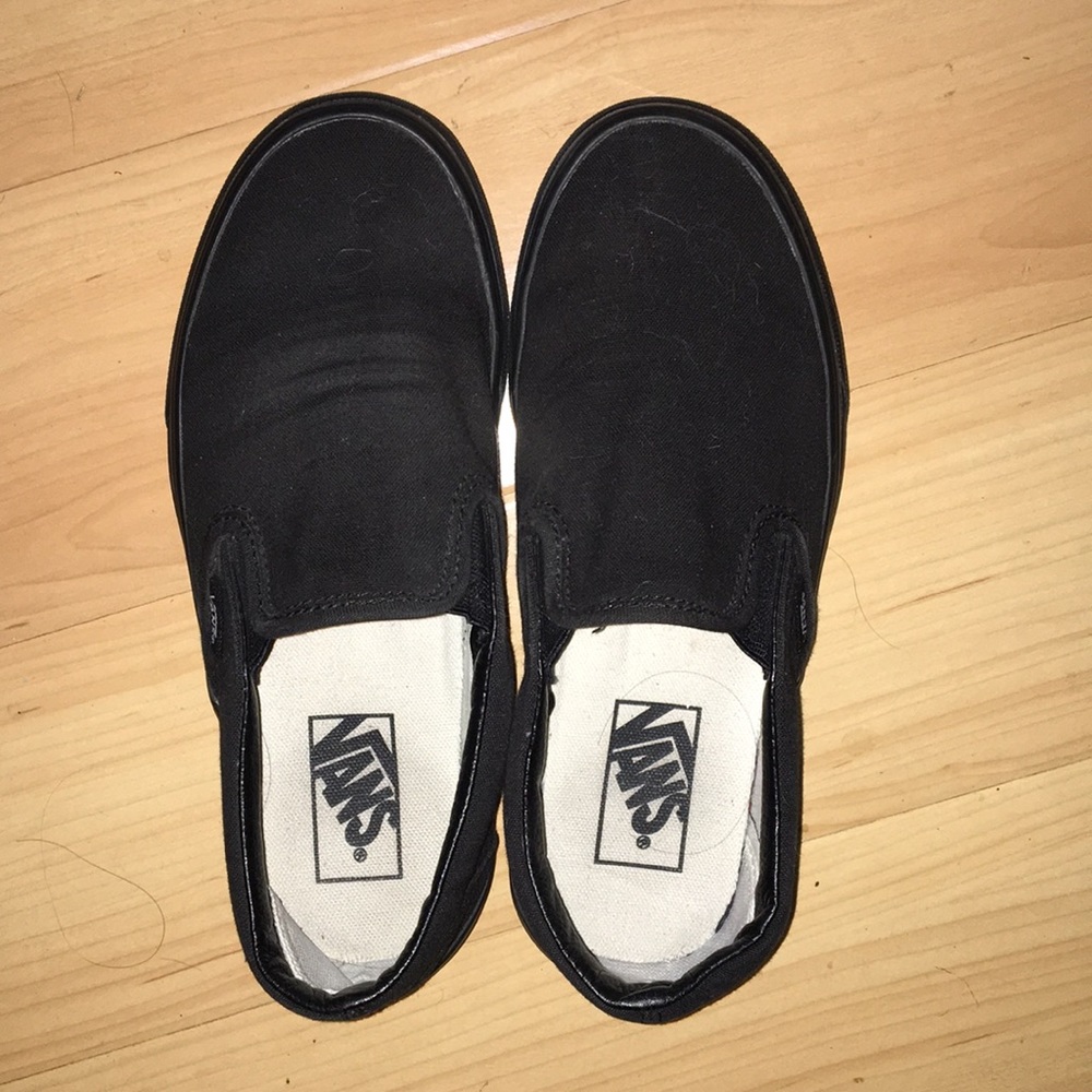 Barely worn vans